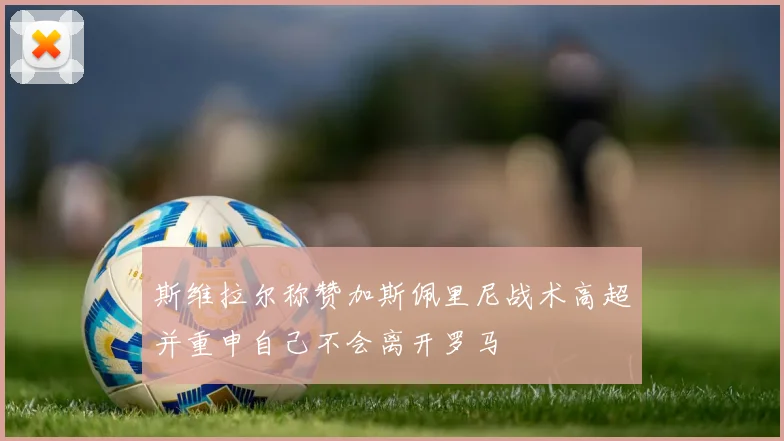 斯维拉尔称赞加斯佩里尼战术高超并重申自己不会离开罗马